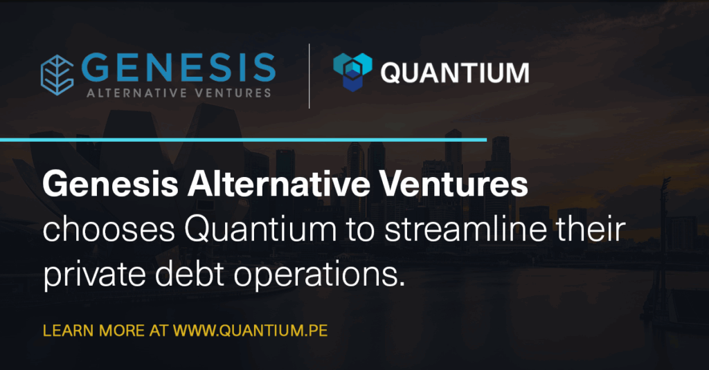 Genesis Alternative Ventures partners with Quantium to streamline loan management and portfolio monitoring
