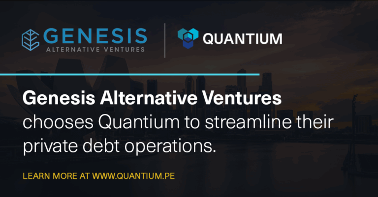 Genesis Alternative Ventures partners with Quantium to streamline loan management and portfolio monitoring