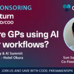 Sun Suriyapatanapong of Quantium moderating a SuperReturn CFO/COO 2026 panel on real AI use cases in GP workflows